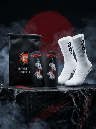 PACK RONIN ⚔️ (MINI ESPINILLERAS KOGAI + CALCETINES ANTIDESLIZANTES SHURIKEN V2